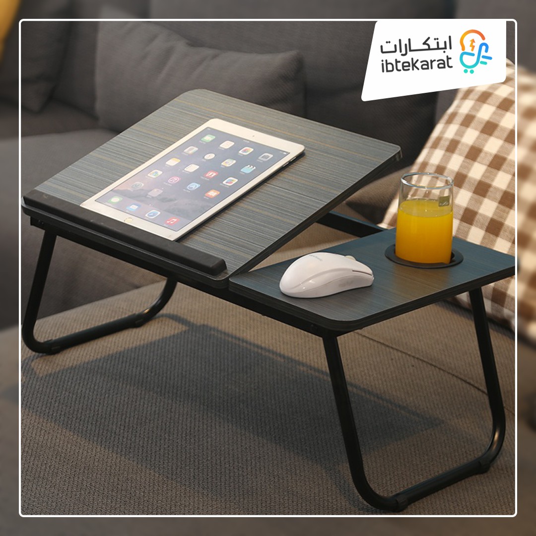طاولة لابتوب مع مسند