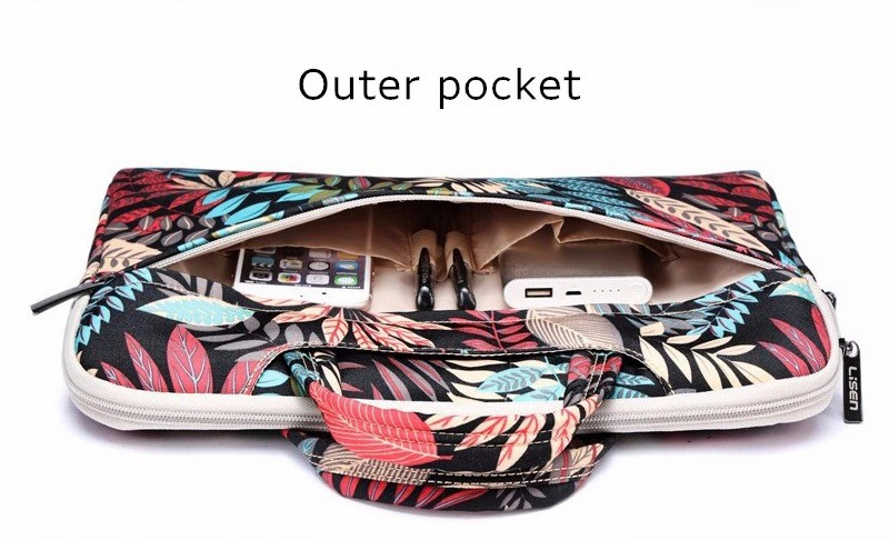حقيبة لابتوب مع محفظة Sleeve Laptop Case